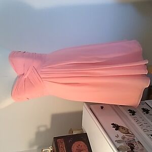 Alexa Designs peach prom dress 👗 sz 10